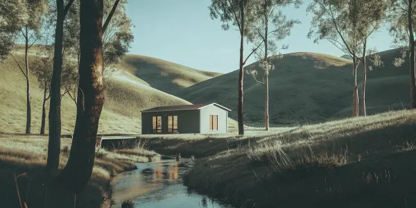 A home in a high risk California fire area needing homeowners insurance.